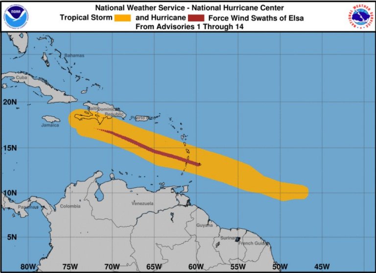  wind swath map