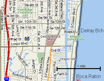 Delray Beach Map