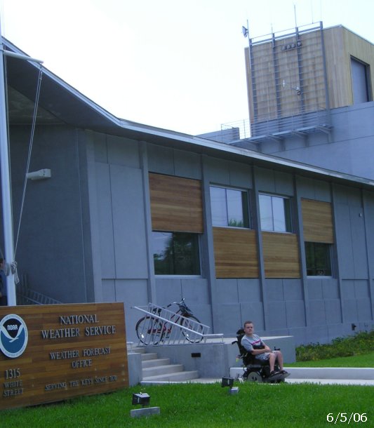 Bill Phillips at National Weather Service (NWS) Key West - June 5, 2006