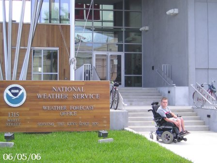 Bill Phillips at National Weather Service (NWS) Key West - June 5, 2006