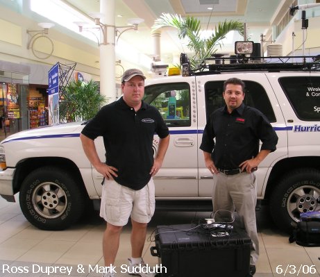 Ross Duprey & Mark Sudduth at Treasure Coast Mall - June 3, 2006